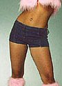 Stretch Denim Hot Shorts