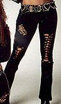 "Dogbite" Braided Stretch Pants