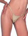 Metallic Micro Thong