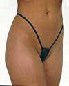 Wet-Look Sliver Thong