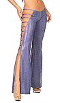 Denim Hipster Pants