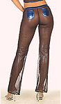 Metallic Pocket Pants