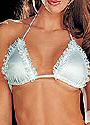 Spandex & Lace Triangle Top