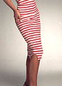 Sexy Sailor Knee Skirt