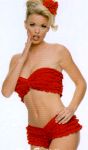 Ruffle Cropped Tube Top and Rhumba Panties