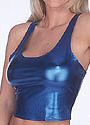 Metallic Racerback Tank Top