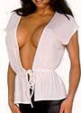Slinky Plunge Top