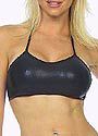 Clear Dot String Halter Top