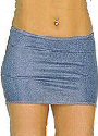 Denim 10" Mini Skirt
