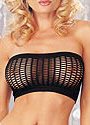 Seamless Fishnet Tube Top