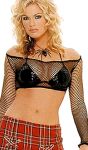 Fishnet Crop Top