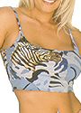 Camouflage String Tank Top
