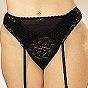 Plus Size Lace Thong Panty