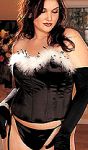 Strapless Satin Bustier