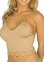 Crochet Beaded Strappy Top