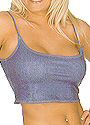 Denim String Tank Top