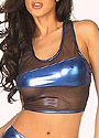 Metallic Slash Top