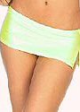 Clear Dot Sliver Mini Skirt