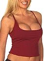 Tactel Spaghetti Racer Back Top