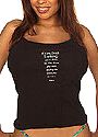 "If I'm Not Sucking Your Dick." String Tank Cotton Tee