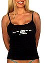"Ask Me About My" String Tank Cotton Tee