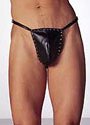 Men's Leather Thong