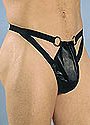Men's Leather Thong