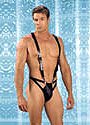 Mens Leather Suspenders