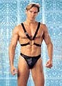 Mens Leather Harness