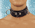 Leather "D" Ring Choker