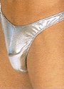 Mens Metallic Thong
