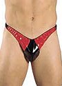 Men's Patent Thong