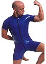 Latex Mens Zip Surf Suit