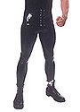 Latex Mens Lace-Up Leggings
