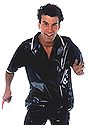 Latex Mens White Lines Shirt
