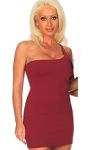 Tactel Single Shoulder Tank Dress