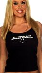 "Married, But." String Tank Cotton Tee