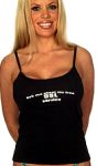 "Ask Me About My" String Tank Cotton Tee