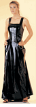 Vinyl Corset Gown