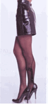 Vinyl Mini Skirt
