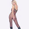Fishnet Crotchless Bodysuit