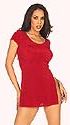 Cap Sleeve Super Slit Slinky Dress