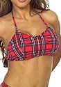 School Girl String Halter Top