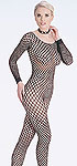 Seamless Long Sleeve Open Crotch Bodystocking