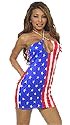 Flag Keyhole Dress
