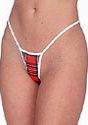 Plaid Micro Thong