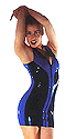 Latex Zip Dress