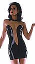 Latex Dive-In Dress