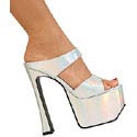 "Candy-02" 6 1/2" Chunky Heel Slip On