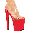 "Xtreme-702" 8 1/2" Spike Heel Slip On